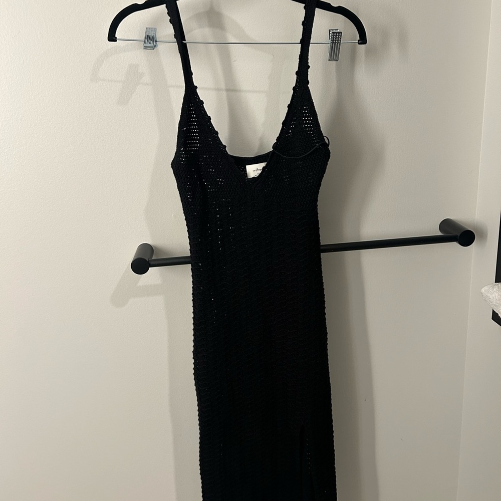Aritizia Black Knit Dress